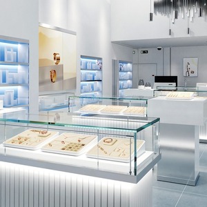 Custom High end jewelry display props <b>necklaces</b> <b>rings</b>, earrings jewelry trays counter jewelry display racks - Product Image 3