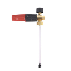 Pistola de Espuma Mingou, Pistola de Agua de Alta Presión para Lavado de Autos, Manual, de Cobre y Plástico, Rotación de 360 Grados - Product Image 1