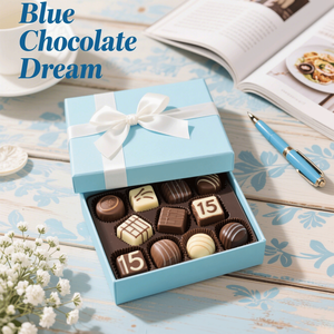 Biểu Tượng Tùy Chỉnh Valentine Ngày Sữa Sữa Kẹo Sô Cô La Hộp Giấy Dubai Hạt Sô Cô La Thanh Bao Bì Hộp Với Bow Ribbon - Product Image 4