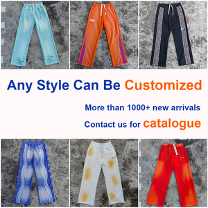 <span class=keywords><strong>Pantaloni</strong></span> <span class=keywords><strong>Tuta</strong></span> in Spesso Cotone <span class=keywords><strong>Rosa</strong></span> Stile Francese Huili, Nuovo Design, Personalizzabili con Ricamo, Vestibilità Ampia, Gamba Dritta, <span class=keywords><strong>Pantaloni</strong></span> <span class=keywords><strong>Tuta</strong></span> Larghi - Product Image 5