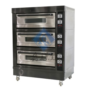 Piezas de horno de cubierta eléctrica de precio bajo OEM promocional proveedor dorado horno de <span class=keywords><strong>panadería</strong></span> 12 bandejas - Product Image 2