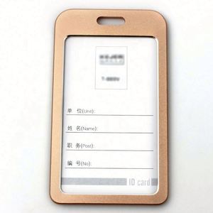 Porta Tarjetas de Identificación y Porta Credenciales de Aleación de Aluminio de Alta Calidad para Uso Comercial - Product Image 5