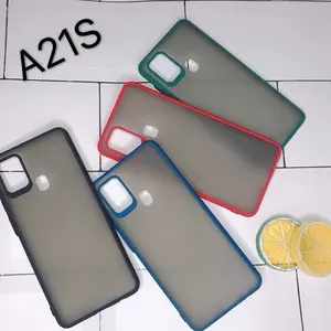 Casing Pengisi Daya Tanpa Kabel, Casing Ponsel Beku Anti Sidik Jari PC Bening TPU Mendukung Casing Pengisi Daya Nirkabel untuk Samsung Galaxy S21 ULTRA A32 4G A52 A72