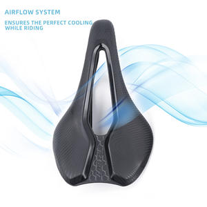 Sillín Hueco POLSO BS07, Refrigeración Perfecta Mientras se Conduce, Ventilación del Sillín, Diseño Simple, <span class=keywords><strong>Asiento</strong></span> de <span class=keywords><strong>Bicicleta</strong></span> Universal de Alta Calidad para MTB - Product Image 2