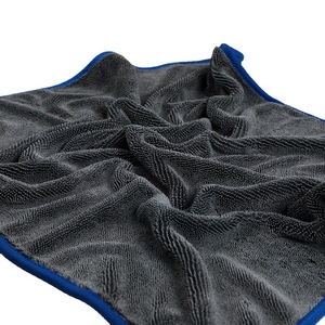 Sợi Nhỏ Xe Khô Khăn Siêu Thấm Xoắn Đống Xe Khăn Nhanh Chóng Làm Khô Lớn Làm Sạch Lint-Miễn Phí Chi Tiết Vải Màu <span class=keywords><strong>X</strong></span>ám - Product Image 5