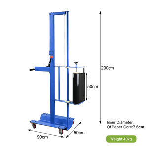 Máquina Envolvedora Vertical Manual de Film Estirable para Paletas, para Embalaje Industrial en Almacenes, Alta Eficiencia - Product Image 4