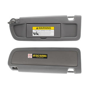 Pare-soleil Honda Civic 83280-SNA-A01ZA Gris foncé Côté gauche Installation par vis Matériau PVC - Product Image 5