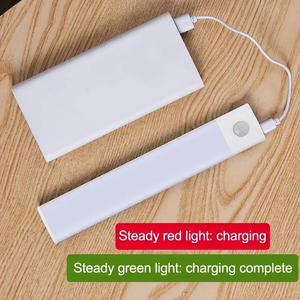 Wholesale Night <b>Light</b> Ultra Thin <b>Motion</b> <b>Sensor</b> LED Wireless USB Under Cabinet for Kitchen Bedroom <b>Indoor</b> Lighting - Product Image 6