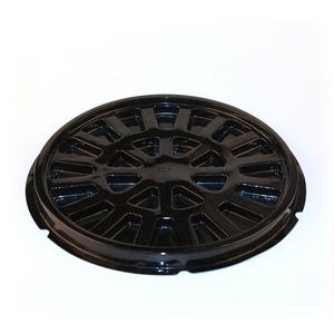 Hersteller Massen verkauf Kunststoff box Tiefzieh verpackung 12,5 Zoll Kunststoff runde Käsekuchen Schokoladen kuchen box - Product Image 3