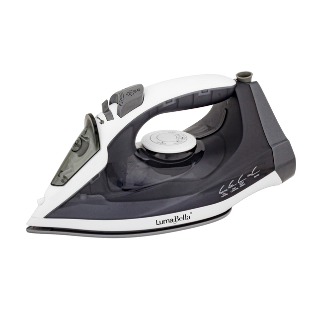 Lumabella Professional Small Household Ironing Machine Electric Hand-Held Steam Iron Ceramic Soleplates Hotel Use Tailor Shop