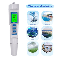 EC-3587 Numérique 3 en 1, rétroéclairage LCD, compensation automatique de la température, EC, TEMP & PH-mètre