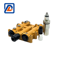 Vanne de commande hydraulique unidirectionnelle robuste LONGDA XGMA LIUGONG SDLG en fonte pour chargeuse sur pneus, pièces détachées à faible coût, garantie 1 an