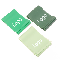 Bandas de Resistencia Elásticas Duraderas de TPE Ecológicas con Logotipo Personalizado para Ejercicios de Gimnasio y Yoga en Casa