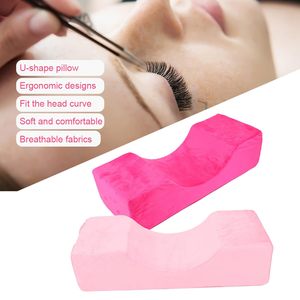 Almohada de Extensión de Pestañas Sostenible de Cuatro Colores, Almohada Suave para Pestañas con Soporte para el Cuello para Salón de Belleza y Maquillaje - Product Image 5