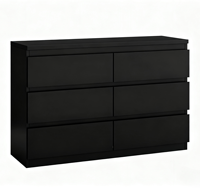 Armoire de rangement en bois écologique avec 5+ tiroirs, design moderne pour salon et hôtel