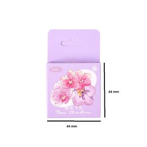 46 pièces par paquet Autocollants miniatures en boîte autocollants Hisome Série demi-ancien <span class=keywords><strong>temps</strong></span> Manuel de poche Décoration de carnet Autocollant de scrapbooking - Product Image 5