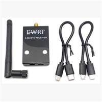 Récepteur FPV 5.8G, liaison vidéo UVC, OTG, téléphone Android VR, TS832, 48CH, 600mW, transmetteur AV sans fil, caméra 1000TV, 2.8mm