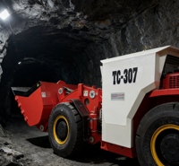 Equipment pour le minerai de cuivre 7ton équipement lourd Scooptram souterrain avec pneus à usage intensif à vendre au Mexique