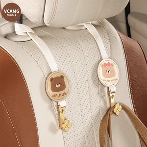 Advanced Multi-funzionale in pelle sedile posteriore gancio <span class=keywords><strong>per</strong></span> <span class=keywords><strong>auto</strong></span> simpatico cartone animato interno custodia posteriore <span class=keywords><strong>per</strong></span> <span class=keywords><strong>auto</strong></span> - Product Image 1