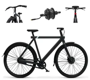 Vélo de route urbaine léger de style Vanmoof 29 "250W 10Ah vélo de ville électrique pour adulte Chine enduro ebike pas de taxe antidumping