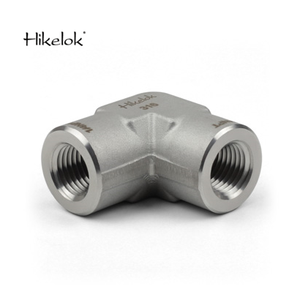 Hikelok Nhà Máy 316 Thép Không Gỉ 90 Độ 1/8 '1/4 '3/8 '1/2' 3/4 '1 Inch Phụ Kiện Khí Elbe Phụ Kiện Đường Ống Khuỷu Tay Npt - Product Image 6
