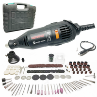 110V/220V Mini moulin électrique meuleuse rotative et bricolage perceuse électrique 140-en-1 pour le travail du bois polissage et ponçage vitesse Variable