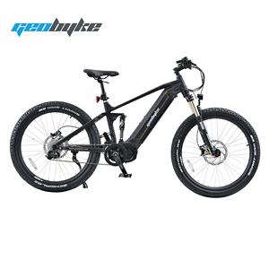 Vélo électrique à Suspension complète 48V, 1000W, entraînement central, 9 vitesses, batterie cachée, vélo électrique - Product Image 4