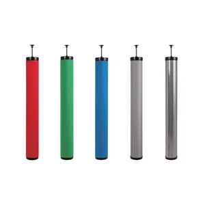 Low Noise Testing Pleated Filter Cartridge Compressed Air Filter with High Pressure