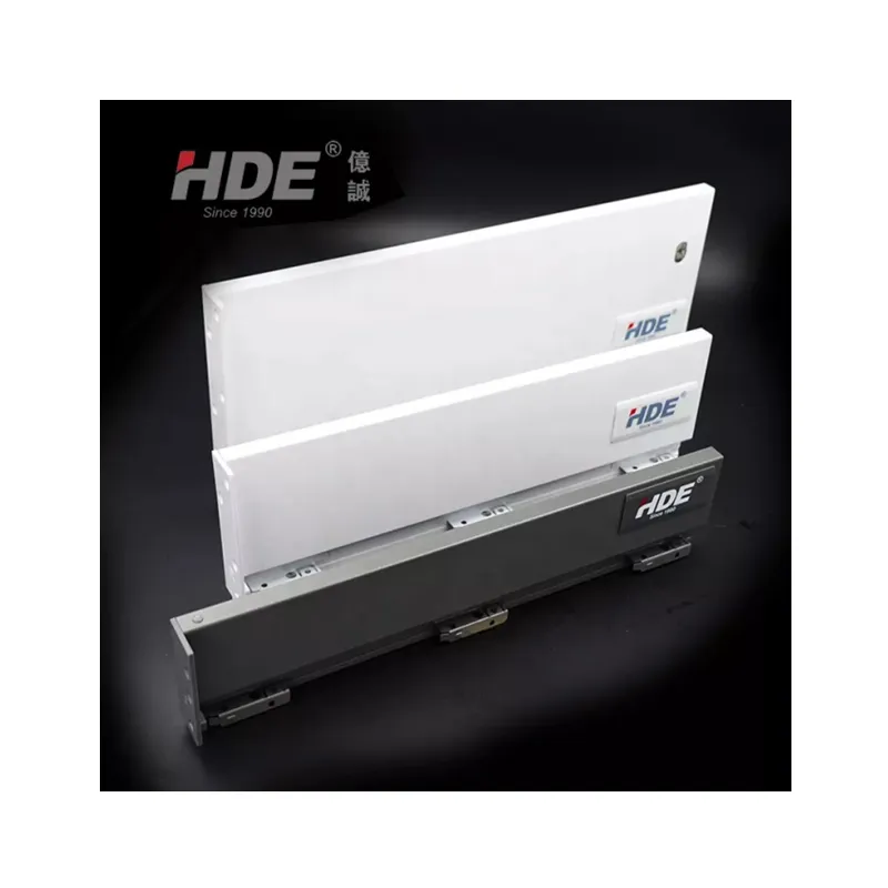 Cold rolled steel full length drawer slide with locking device furniture metal box drawer slide