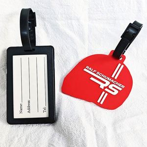 Etiquetas de Equipaje de Silicona Personalizadas 2D 3D, Porta Pasaportes, Etiquetas de Identificación de Equipaje de PVC Suave - Product Image 3