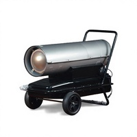 Chauffage à air diesel en acier inoxydable avec contrôle automatique, thermostat réglable et protection contre la surchauffe pour couveuse de volailles et serre