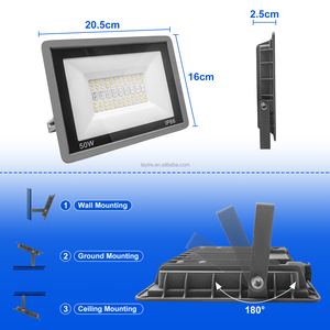 <span class=keywords><strong>Projecteur</strong></span> <span class=keywords><strong>LED</strong></span> RGB 50W 100W DOB en stock UE, 100-240V, contrôle via application Tuya WIFI, étanche, lampe RGBCCT, <span class=keywords><strong>projecteur</strong></span> RGBCW RGBWW - Product Image 2