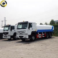 Nouveau prix bas Sinotruk Howo 336hp 6x4 Camion-citerne à eau 22000 litres 15-25cbm Alimenté au diesel