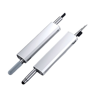 Kit de nettoyage pour Airpods Pro 3 2 1 écouteurs nettoyage du clavier <span class=keywords><strong>nettoyeur</strong></span> de casque pour <span class=keywords><strong>Iphone</strong></span> 13 Pro étui avec stylo tactile capacitif - Product Image 1