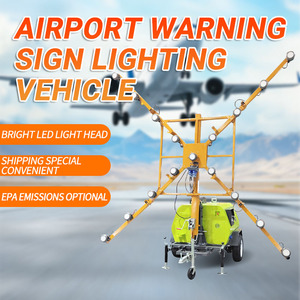 Promotion : Tour d'éclairage LED portable, mobile, sur remorque, à moteur diesel, avec mât télescopique, générateur portable, RGB, solaire, DC, pour l'ingénierie - Product Image 3