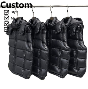 Chaleco Cortavientos sin Mangas con Logotipo Personalizado, Chaqueta de Invierno para Hombre, Chaleco para Hombre, Chaqueta para Hombre, Gran Venta - Product Image 1