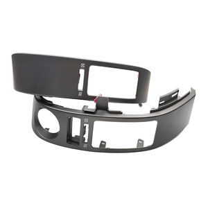 กรอบช่องแอร์แผงควบคุมเครื่องปรับอากาศโตโยต้า พรีอุส รุ่น 55670-47040 ปี 2004-2009 สีเทาเข้ม วัสดุ ABS - Product Image 1