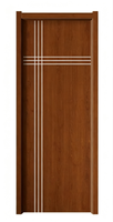 Porte de chambre intérieure moderne en WPC, design actuel du fabricant, porte de chambre intérieure moderne, design de porte en bois moderne