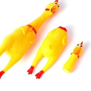 Juguete Impermeable para Mascotas, Gato o Perro, con Sonido de Pollo Amarillo que Chillando, Diseño Biónico - Product Image 5