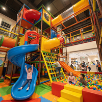 Oferta Especial: Laberinto de Juegos, Equipo de Juego Suave para Interiores, Gran Parque Infantil Interior, Castillo de Trampolines