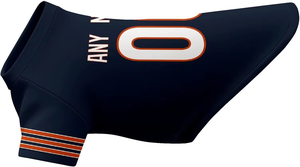 Fishprincess personalizado futebol rugby uniforme cão t-shirt jersey pet esporte cão jersey traje pet roupas - Product Image 5