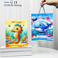 Sac de bonbons bleu pour enfants, artisanal, pour anniversaires, mini, gaufré, maxi, pour impression quotidienne, sac cadeau pour la fête des mères