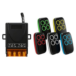 Télécommande RF réplicable 433 MHz, compatible avec les lampes, les volets roulants, les portes de garage et les pompes à eau - Product Image 2