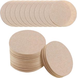 Filtro de Papel Redondo para Café de 60 mm, Sin Blanquear, Filtros de Papel Desechables para <span class=keywords><strong>Cafetera</strong></span> <span class=keywords><strong>Aeropress</strong></span>, <span class=keywords><strong>Cafetera</strong></span> Mocha y <span class=keywords><strong>Cafetera</strong></span> Espresso - Product Image 1
