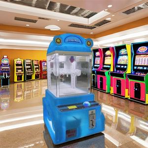 Hot Selling <b>Arcade</b> <b>Mini</b> Coin Operated <b>Arcade</b> Games Crane Machine & Kids' Plush Win Always Universal Plug for Pusher - Product Image 1