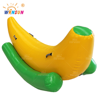 Bateau banane gonflable WINSUN, ignifuge, sans plomb, en PVC imperméable, pour sports nautiques, installation facile, 1-2 personnes adultes
