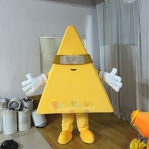 <span class=keywords><strong>Costume</strong></span> de mascotte personnalisé en forme de triangle pour <span class=keywords><strong>adulte</strong></span> - Product Image 1
