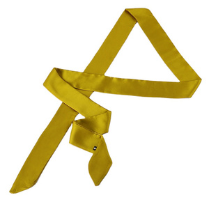 Écharpe noire avec motif de <span class=keywords><strong>flamant</strong></span> rose, bande de cheveux en satin étroite, bandeau de mode pour la tête - Product Image 4