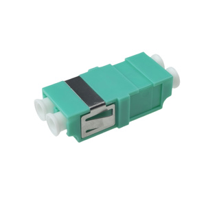 LC-LC Duplex Multimode OM3 Aqua sợi quang Adapter tai/mặt bích cho các trung tâm dữ liệu FTTx giải pháp tương thích 4g 5G Wifi mạng - Product Image 5