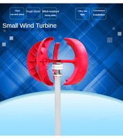 Générateur éolien à axe vertical 100W 24V 12V à aimant permanent, faible vitesse de démarrage pour système énergétique domestique